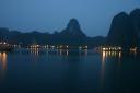 Evening anchor in Halong